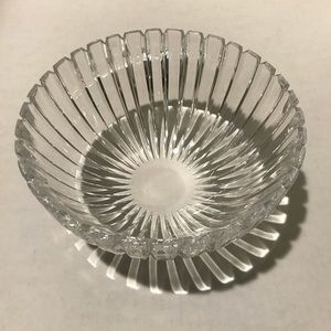 TIFFANY & CO PURE CRYSTAL  vintage 1980 BOWL.